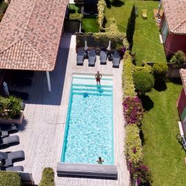 Villas CALA CORSA - 3 chambres piscine partagée chauffée - CALA ROSSA Porto-Vecchio - Villas entièrement Climatisées - Internet gratuit