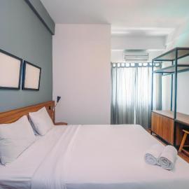 Modern Furnished @ 1BR Margonda Residence 1 Apartment By Travelio