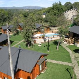 Cabañas El Ruso, hotel v destinácii Galende