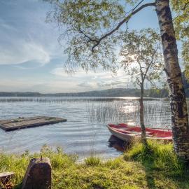 Lake cottage near Isaberg, hotel en Åsenhöga