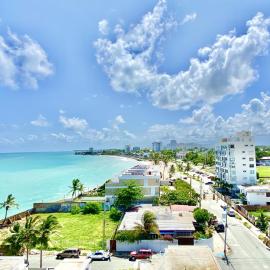Oceanview Beach Block BALCONY Ocean and City View