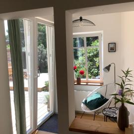 Haus Schönkamp, ganzes Ferienhaus mit Garten & Parkplatz, hotel a Lubecca