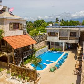 Vista de Águilas Ecolodge, hotell i Pedernales