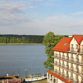 Hotel Huszcza, hotel Mrągowóban