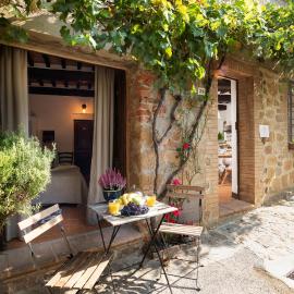 In Toscana Camere, hotel en Monticchiello