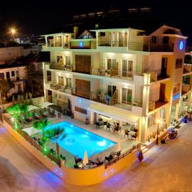 Hotel Olympos, hótel í Leptokaryá