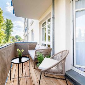 Apartment Elbkiez - Wohnen zwischen Elbe & Altstadt, stilvoll mit Balkon!, hotel in Dresden