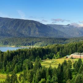 Skamania Lodge、Stevensonのホテル