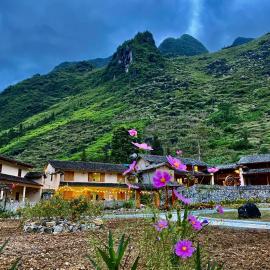 O'Chau Meo Vac Homestay Ha Giang, hotelli kohteessa Mèo Vạc