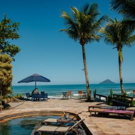 Chez Louise et Louis Pé na Areia, khách sạn ở Juquei