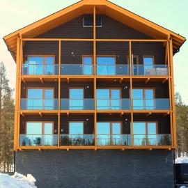 Tunturinlaita D6, hotel v mestu Levi