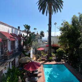 Villa Rosa Inn, hotelli Santa Barbarassa