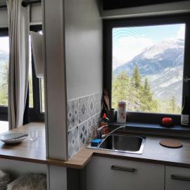 Studio fonctionnel 16m2 avec vue panoramique