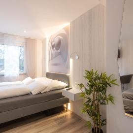 Messe-Hotelzimmer-Appartements, viešbutis mieste Lėverkuzenas