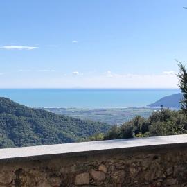 Papiriana la casa del borgo_ breathtaking sea wiew