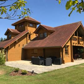 Gite - chalet XL 4 stars Dieppe Normandie, hotell i Sauqueville