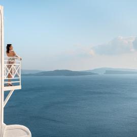 Caldera Premium Villas、イアのホテル