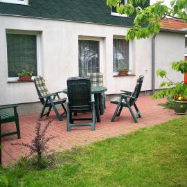 Ferienhaus mit eigener Terrasse in Russow