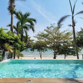 Dojo pool villa, hotel di Pantai Jomtien