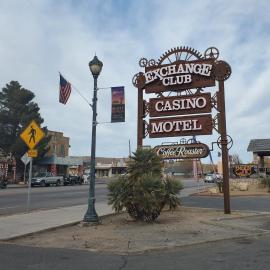 Exchange Club Motel, hotel i Beatty