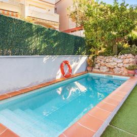 Modern villa with pool in Torredembarra - Sea view