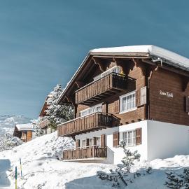 Chalet Sunna Höckli - Pistennah und Ruhig mit Panoramablick, hótel í Arosa