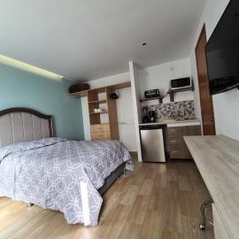 Acogedor loft privado en Coyoacán、メキシコシティのホテル
