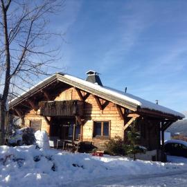 Les Carroz Modern Alpine Chalet - central