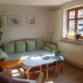 Ältestes Haus in Quentel - Ferienwohnung 1 mit kleinem Garten