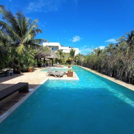 Progreso में, होटल 87972 Romantic condo, best retreat for a couple, 1 block from the Ocean