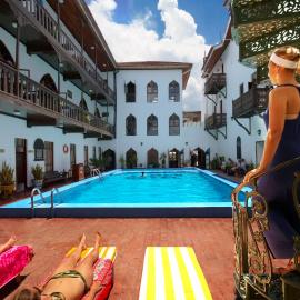 Tembo House Hotel, hotel em Zanzibar City