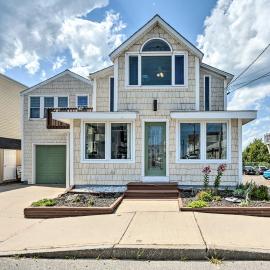 Sun-Soaked Coastal Cottage w/ Deck + Walk to Beach