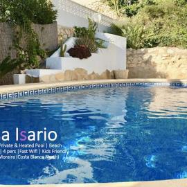 Charming Villa in Montemar with private pool and sea views, hotell i Benissa
