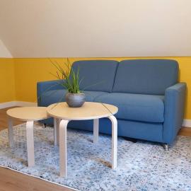 B&B jaune, Appartement indépendant, parking, wifi près de Strasbourg, hotel in Ittenheim