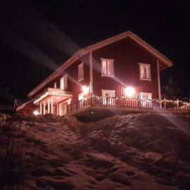 Viesnīca Backamgården pilsētā Sālene