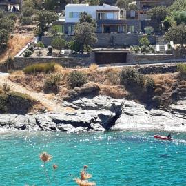 Villa Ligia Beach, viešbutis mieste Koundouros