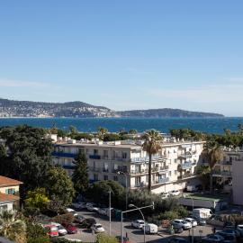 Studio with terrace and sea view, 10 min to the beach – hotel w Nicei
