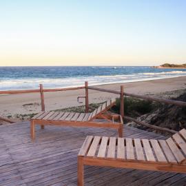 Musica do Mar Beach Front Apartments, Ocean View, hotelli kohteessa Praia do Tofo