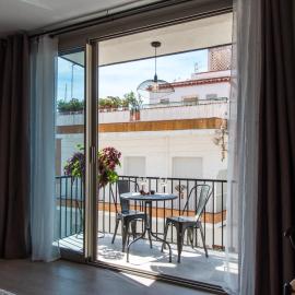Sitges में, होटल Sitges Spaces Seaside Beach Flat with Terrace