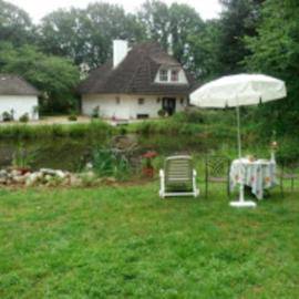 Zimmer mit Teichblick