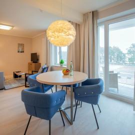 Dünenresidenz Prora - Ferienwohnung mit Meerblick, 1 Schlafzimmer und Balkon NP-321