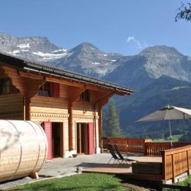 Chalet Edelweiss Stunning Glacier View, khách sạn ở Les Diablerets