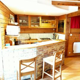 Duplex de 65 m² à l'esprit chalet