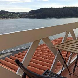 Casa da Costa - Apartamento con terraza y vistas al mar