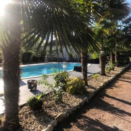 Villa climatisée à Bergerac avec Piscine