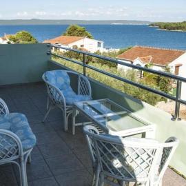 Apartment in Ždrelac with sea view, balcony, air conditioning, Wi-Fi (4561-1)