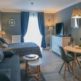 Dranske में, होटल Feriendorf Rugana - Komfortplus 1-Raum Appartement mit Terrasse B14