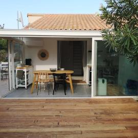 Frontignan petit maison coquette 50 m2 à 100 m de la plage