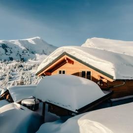 Heidi Chalets Falkertsee - Luxuschalet Bergwinter