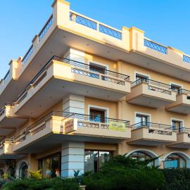 Hotel Dimitria, hótel í Leptokaryá